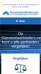 Mobile Screenshot of glasvezelaanbieders.net