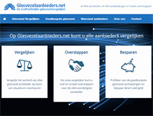 Tablet Screenshot of glasvezelaanbieders.net